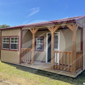 Graceland Corner Porch Cabin