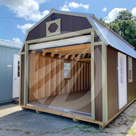 Graceland Lofted Barn Garage