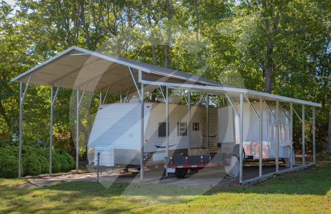 Metal Rv Storage Covers Rocket City Metal & Portable Buildings - Metal RV Covers