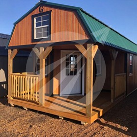 Graceland Wraparound Porch Lofted Barn Cabin