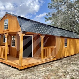 Graceland Wraparound Porch Lofted Barn Cabin