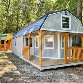 Graceland Wraparound Porch Lofted Barn Cabin