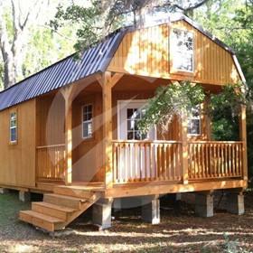 Graceland Wraparound Porch Lofted Barn Cabin