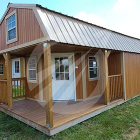 Graceland Wraparound Porch Lofted Barn Cabin